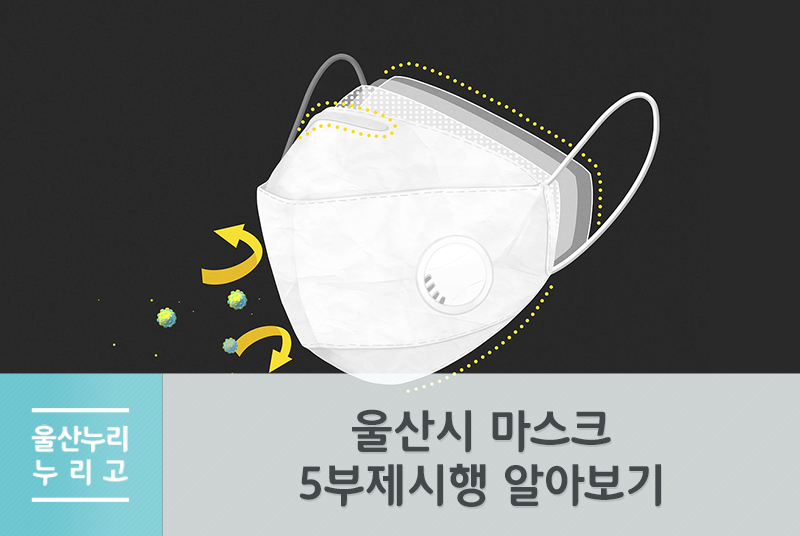 울산시 마스크 5부제시행 알아보기