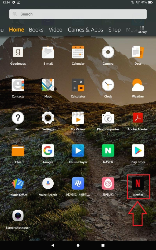 netflix download on kindle fire