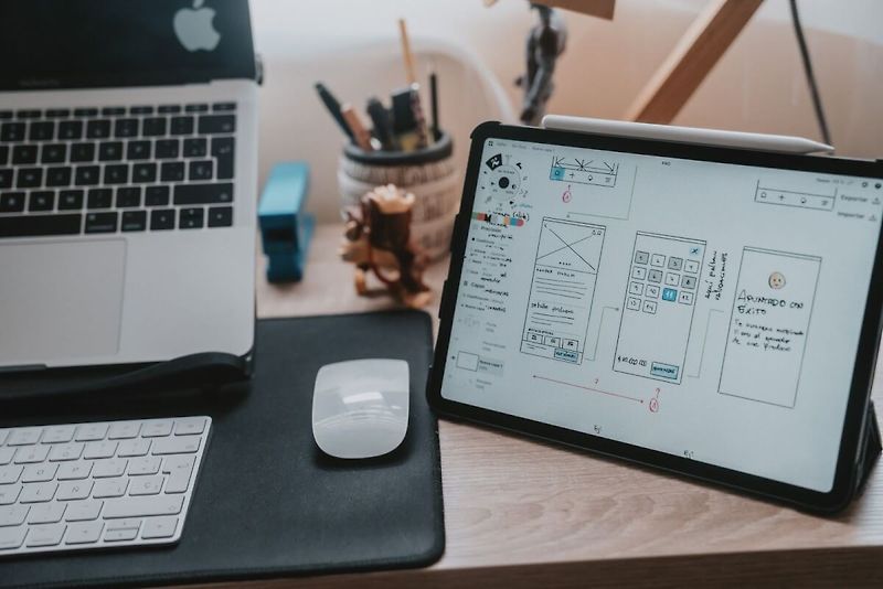 UI 디자인 프로세스의 주요 단계