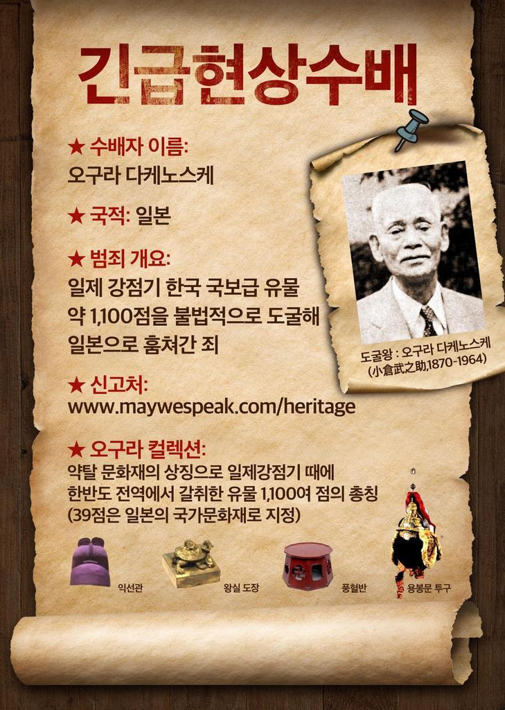 일본이 훔쳐간 우리나라 대표유물들 - 꾸르
