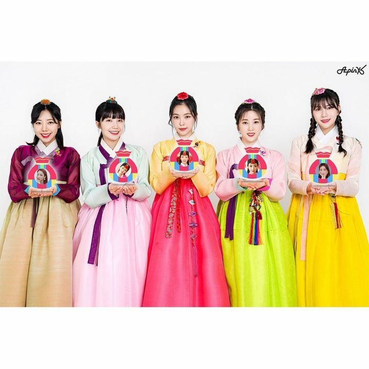 설날맞이 한복입은 에이핑크 - 꾸르