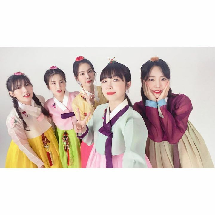 설날맞이 한복입은 에이핑크 - 꾸르