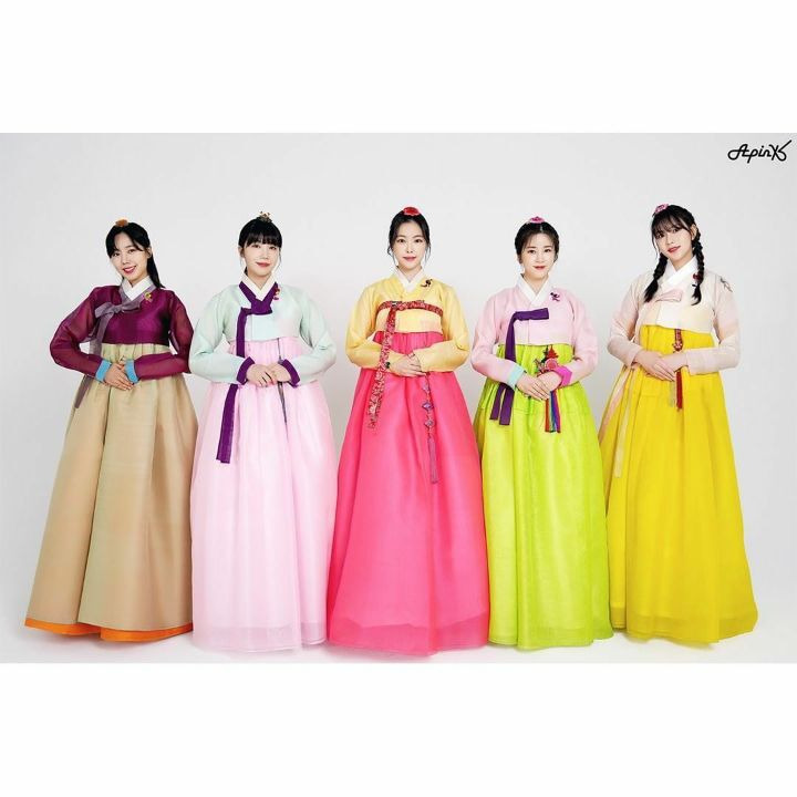 설날맞이 한복입은 에이핑크 - 꾸르