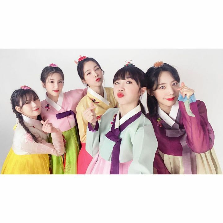 설날맞이 한복입은 에이핑크 - 꾸르
