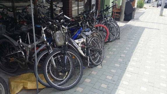 폐 자전거 수거