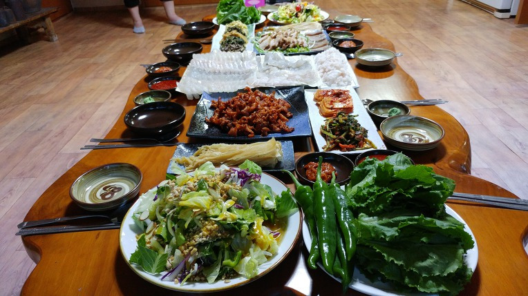 서방님 생일밥상