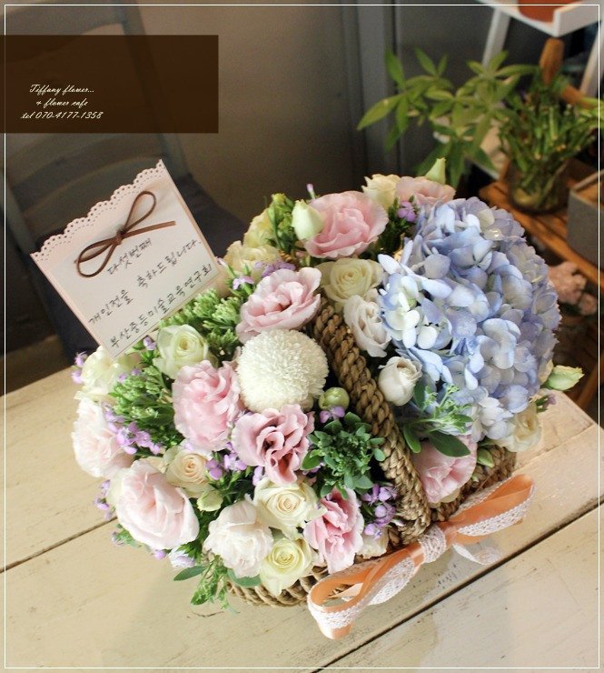 프로포즈바스켓/무료배송선물추천/축하꽃바구니/강남꽃집 :: 전시회축하선물 공연축하선물 출판기념선물