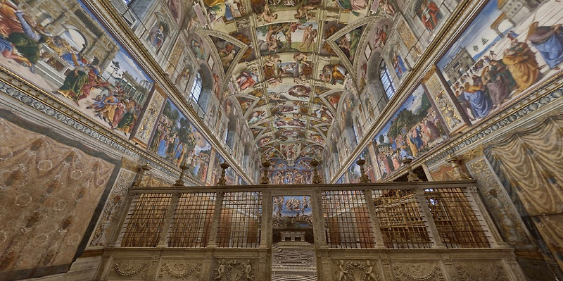 천지창조 외 - 시스티나성당 의 모든 것 1. 미켈란젤로의 천장화