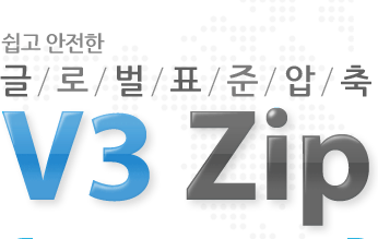 Ahnlab v3 zip file opener