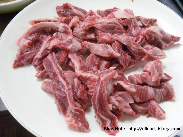 <강원도 정선 맛집> 낙원회관(낙원식당) : 갈비살과 된장국수