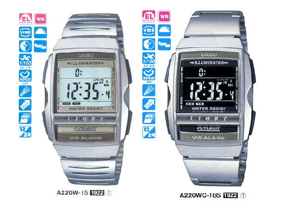 casio 1922 a220