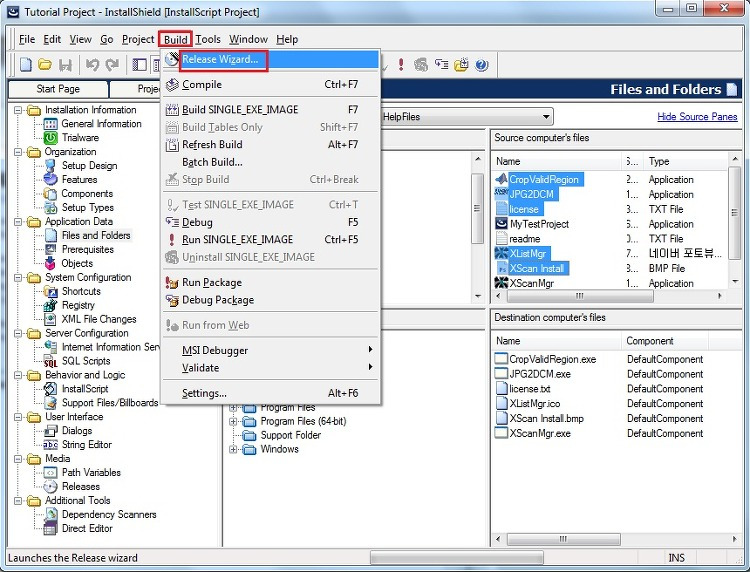 :: InstallShield Build Release