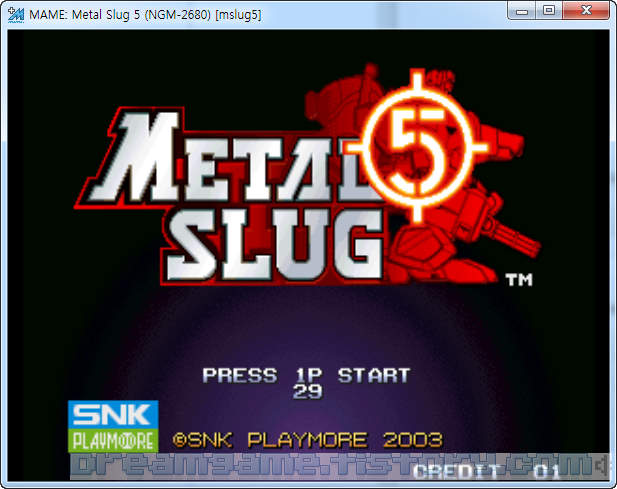 MAME - 메탈슬러그 5 (Metal Slug 5) [다운, 다운로드, Down] | 고전게임랜드