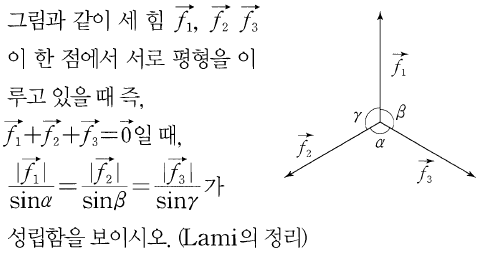 기하와 벡터_벡터_라미의 정리_난이도 중