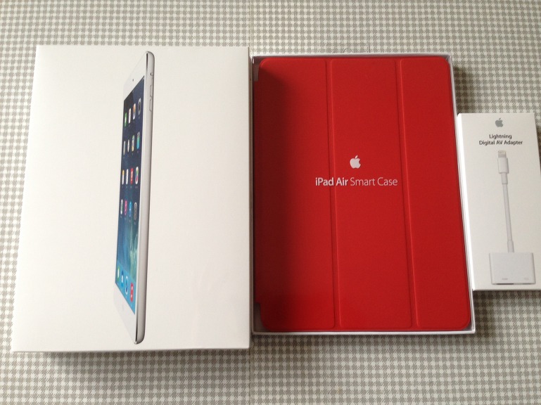 미국 애플스토어에서 직접 구매한 iPad Air 개봉기