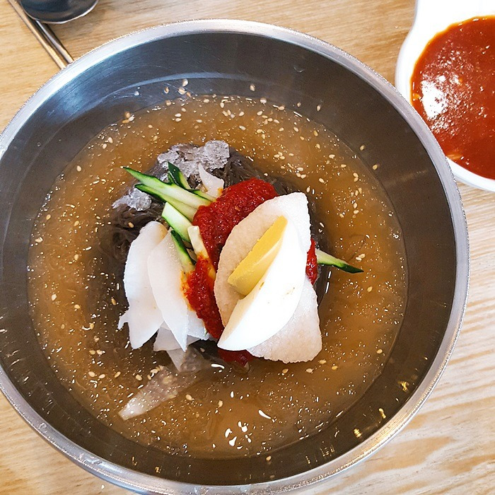 대구 광장코아 매콤돈까스와 칡냉면 가격