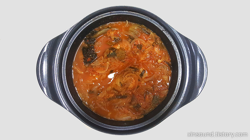 간편요리 고등어 김치찌개 만드는법 레시피!