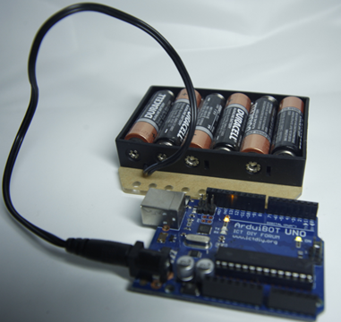 [전원/소켓] Arduino(아두이노) 휴대 전원 공급 어디까지 해봤나요? 건전지편