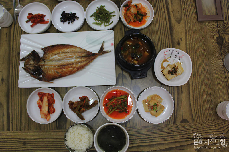 안동맛집 하회마을 근처 풍산 건강마을 간고등어정식