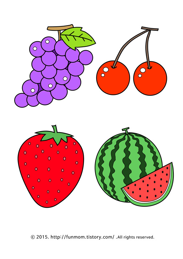 <포도 체리 딸기 수박>과일 색칠공부프린트-Fruits Coloring Page” style=”width:100%”><figcaption><포도 체리 딸기 수박>과일 색칠공부프린트-Fruits Coloring Page</figcaption></figure>
<p style=