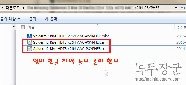  곰플레이어 영어 한글 자막 동시에 보는 방법