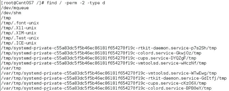 [CentOS 7.1] World writable 보안 취약점 :: Plog