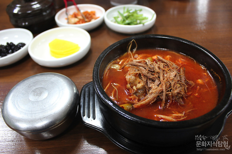 안동맛집 풍산 큰집아저씨 육칼(육개장 칼국수)