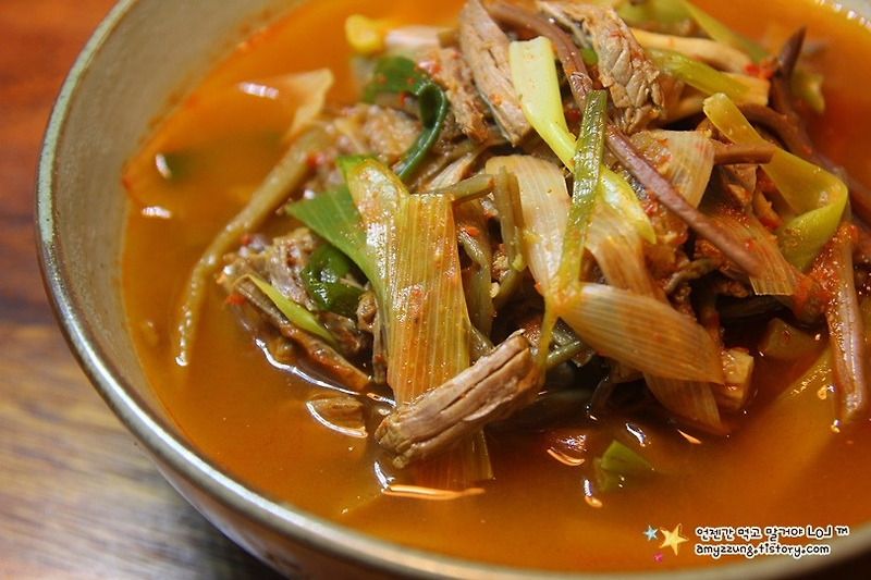 대파를 듬뿍 넣어 더 맛있게 '육개장 만드는 법'