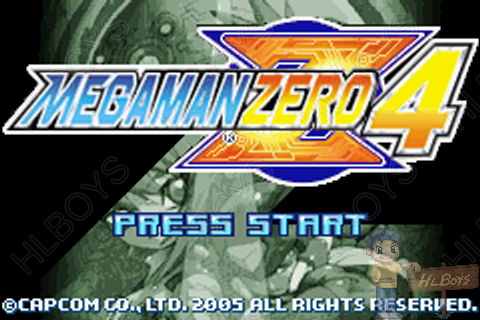 Gba 록맨 제로 4 Rockman Zero 4 ロックマンゼロ4 메가맨 제로 4 Mega Man Zero 4