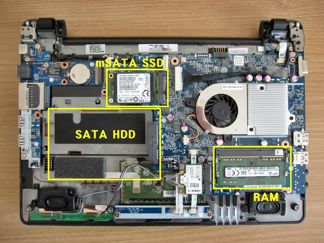 여행용 노트북에 HDD 추가 설치하기