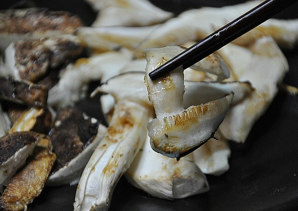 단순해서 더 맛있는, 송이버섯 소금구이