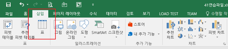 41 엑셀표 Table 알고 쓰자 :: 제이킴의 스마트워커 (Smart Worker)