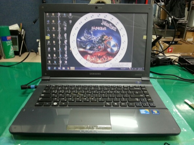 SAMSUNG,SENS,RC410,LTN140AT02,액정교체