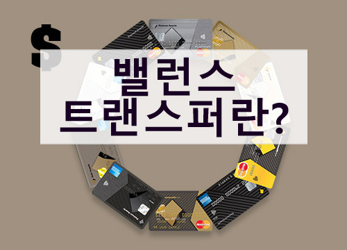 신용카드 밸런스 트랜스퍼 credit card balance transfer란? :: 윌파크 Original content