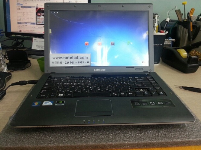 SAMSUNG,SENS,R430,N140B6,액정교체