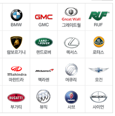 수입자동차로고 총정리~