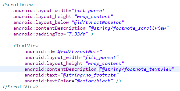 android:contentDescription 은 어디에 써먹을 수 있을까 ( Dump View Hierarchy 활용)