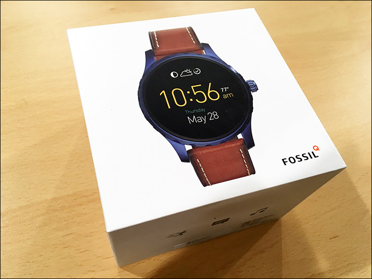 fossil q marshal watch charger