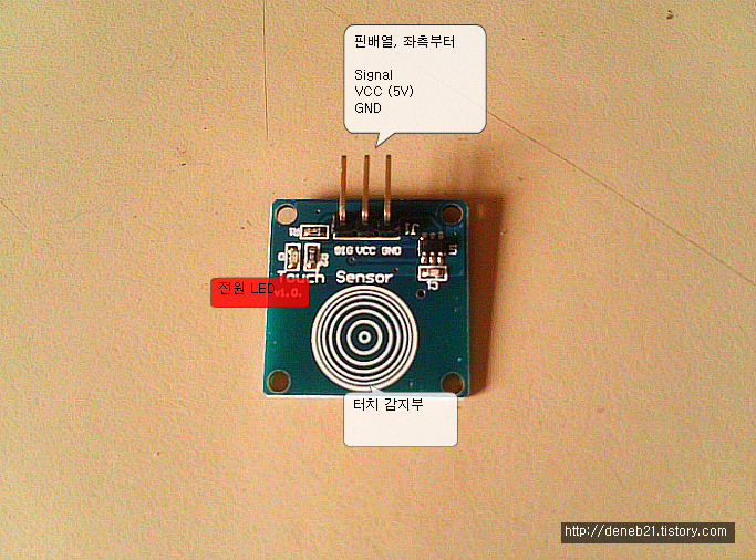 [아두이노] 터치센서를 사용해서 LED 켜고 끄기