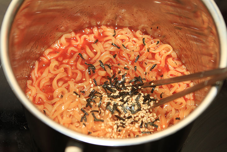 불닭볶음면 맛있게 만드는 방법 안맵게 맛있게