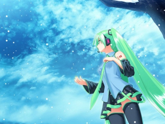 初音ミク 金の聖夜霜雪に朽ちて