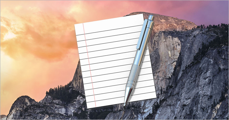 OS X의 '텍스트 편집기'를 윈도우의 메모장처럼 다루는 방법