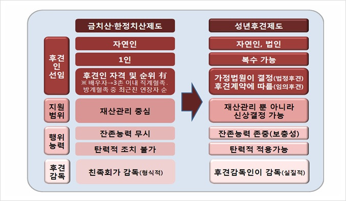 성년후견인신청절차 부모님의 재산보호는