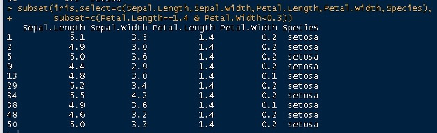 r-subset-dataframe-select