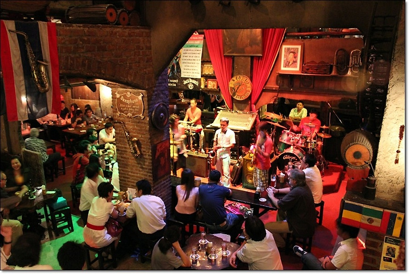 태국여행 17 방콕 자유여행 태국3대 재즈바, 색소폰 펍(Saxophone Pub)