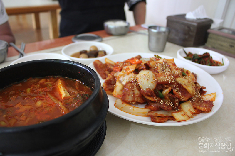 안동맛집 전원기사식당 불백 대신 두루치기