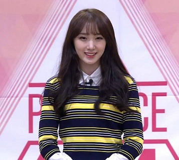 프로듀스101 플레디스의 김민경 사진 "색을 가진 아티스트" 핫 ...