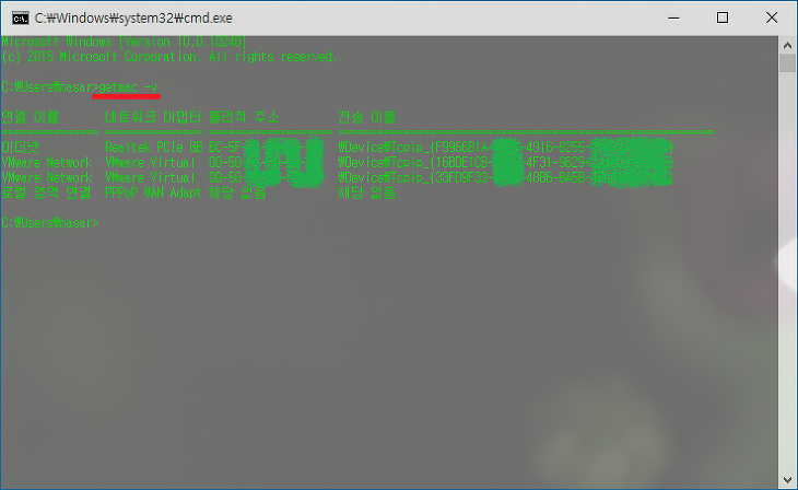 자신의 mac 주소 확인하기 (윈도우, 리눅스)