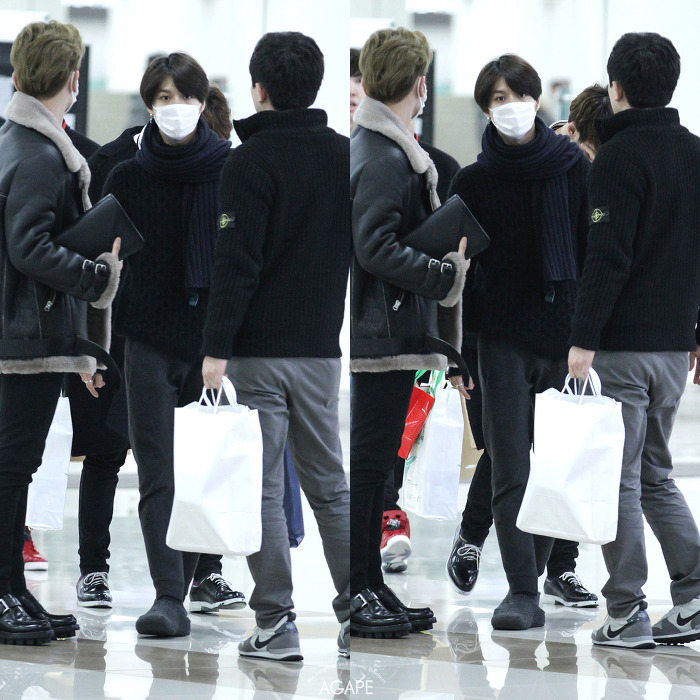 Agape ♥ 아가피 :: 1st update 141128 Taemin - Gimpo airport