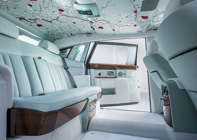 Bespoke Rolls-Royce Phantom Platino Has Seats Made From Bamboo Fabric - CNET